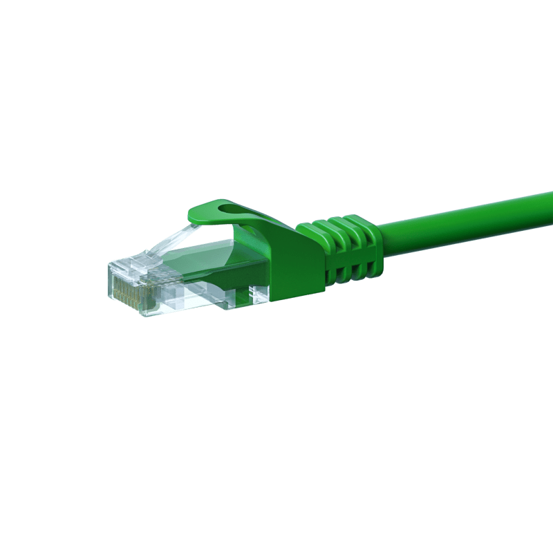 UTP CAT5e patchkabel 10m groen - 100% koper