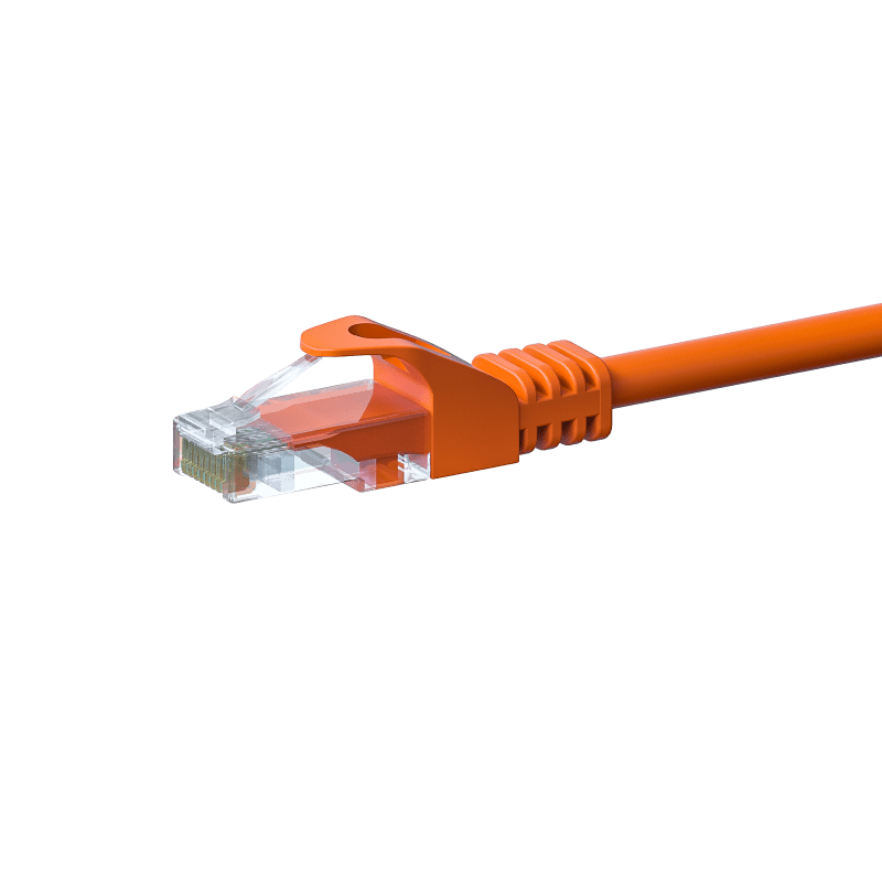 UTP CAT5e patchkabel 3m oranje - 100% koper