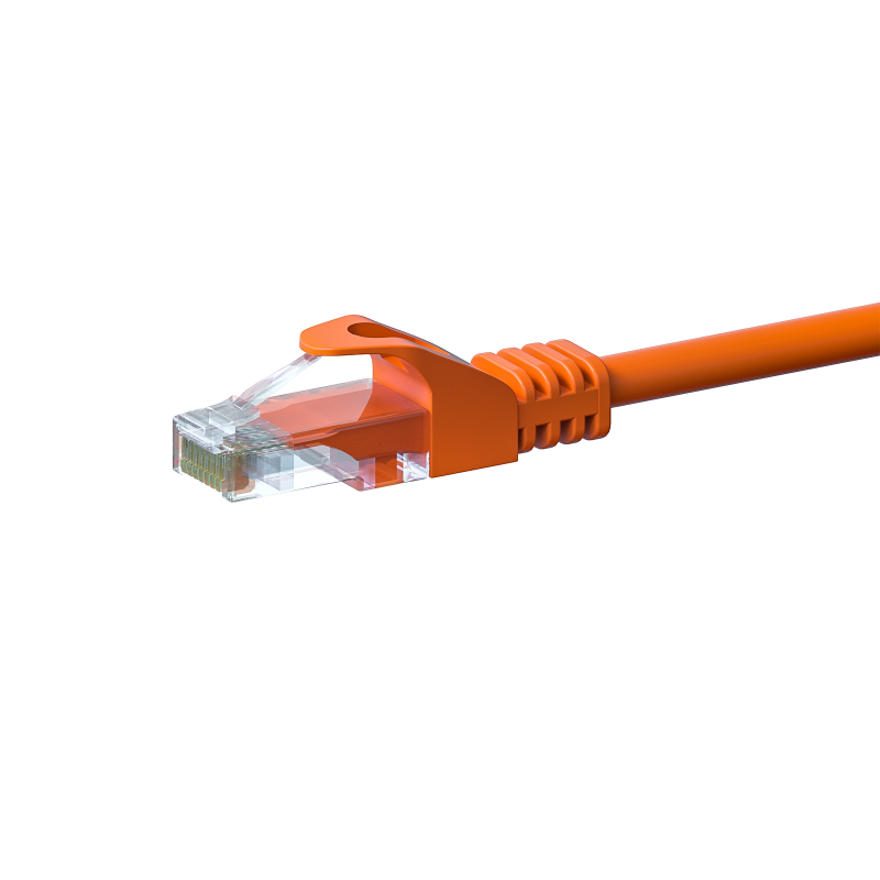 UTP CAT5e patchkabel 5m oranje - 100% koper