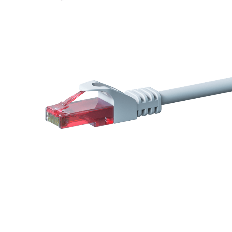 UTP CAT6 patchkabel 2m wit - 100% koper