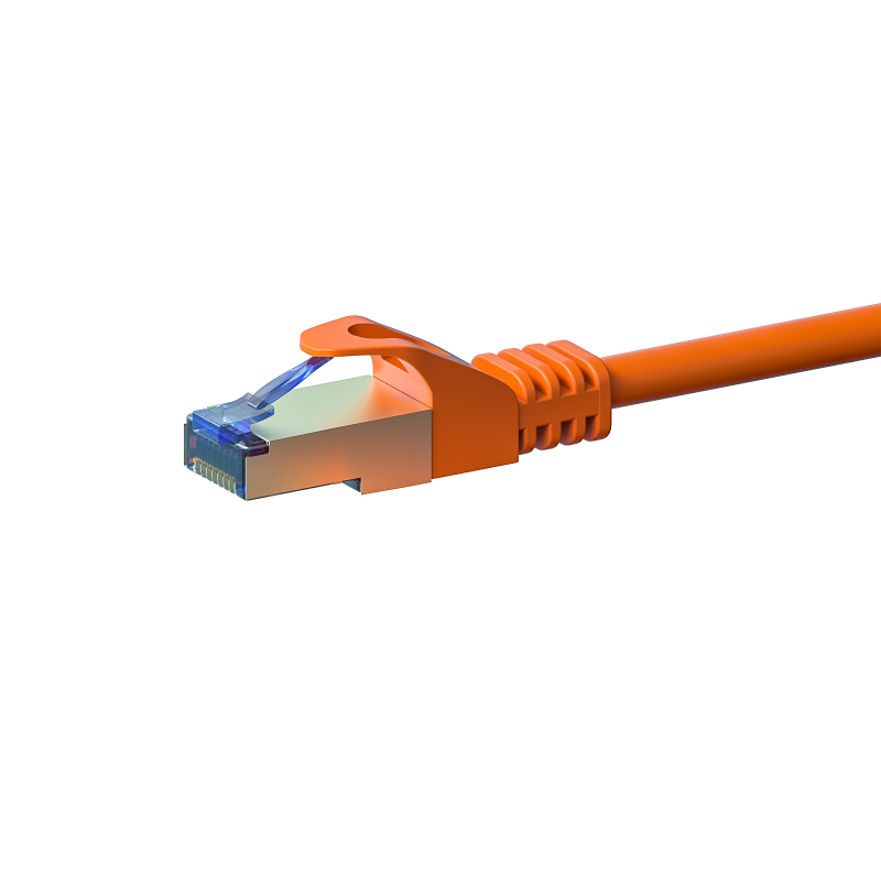 CAT6a S/FTP (PIMF) patchkabel 20m oranje