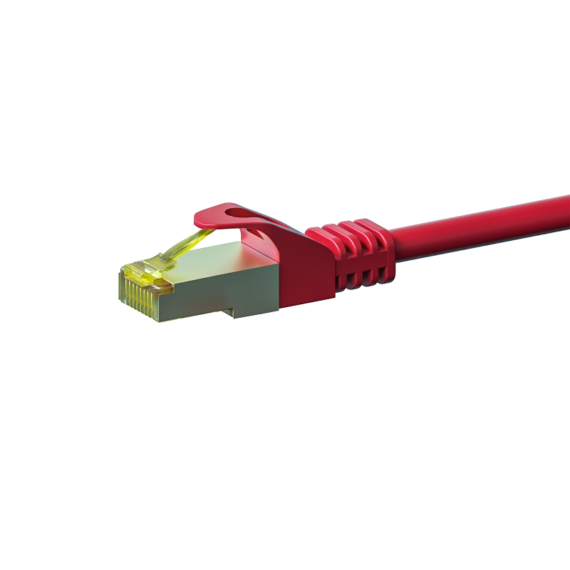 Cat7 S/FTP (PIMF) patchkabel 2m rood