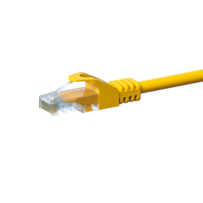 CAT5e UTP patchkabel 5m geel - CCA