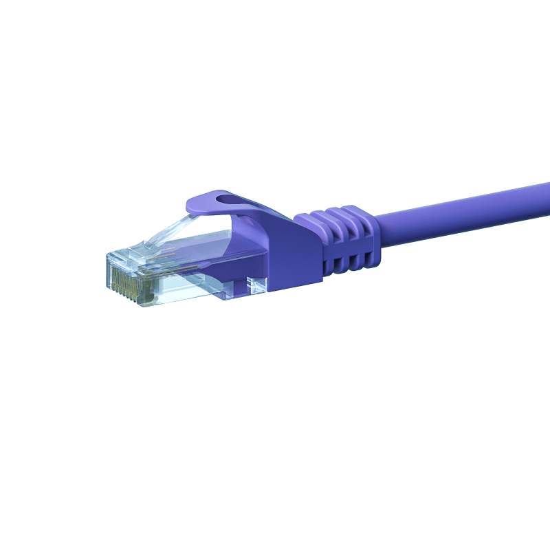 CAT6 UTP patchkabel 1,50m paars - CCA