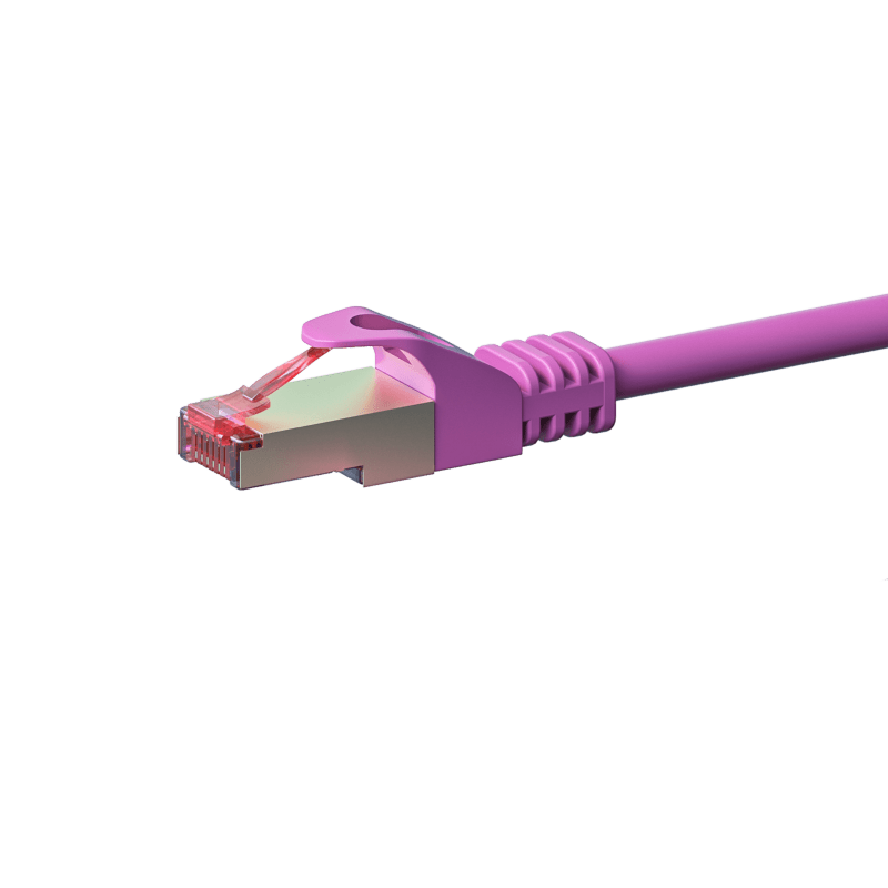 CAT6 S/FTP (PIMF) patchkabel 30m roze