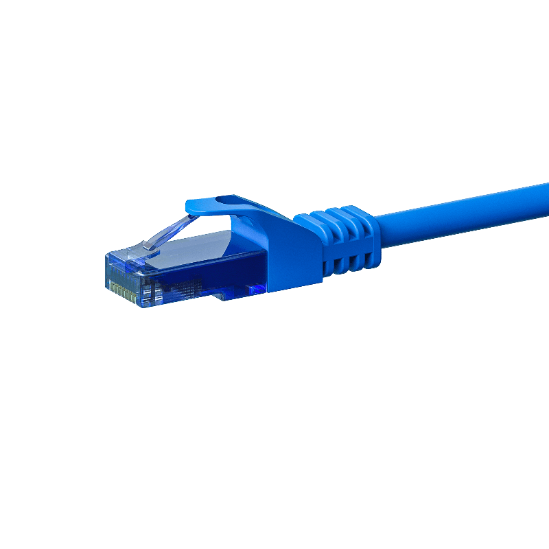 UTP CAT6a patchkabel 30m blauw - 100% koper