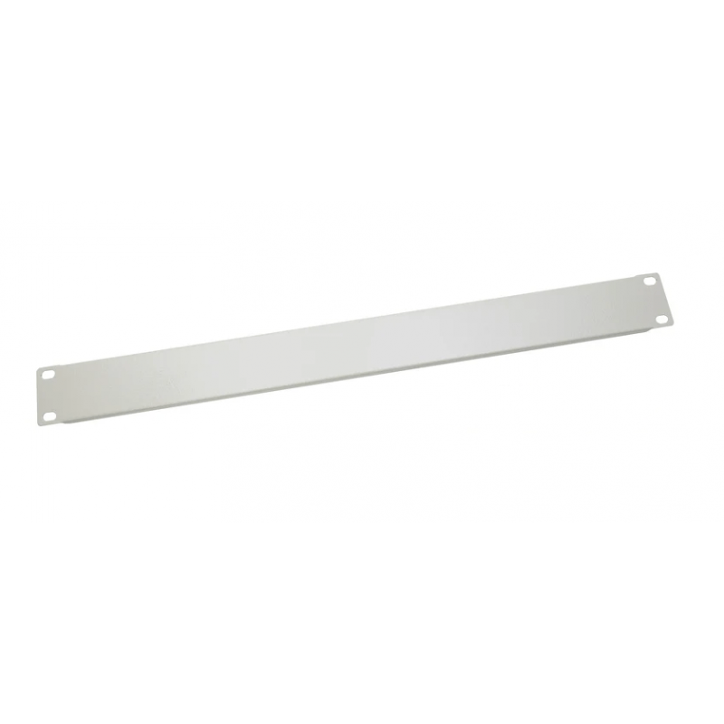 1U 19 inch afdekpaneel - wit