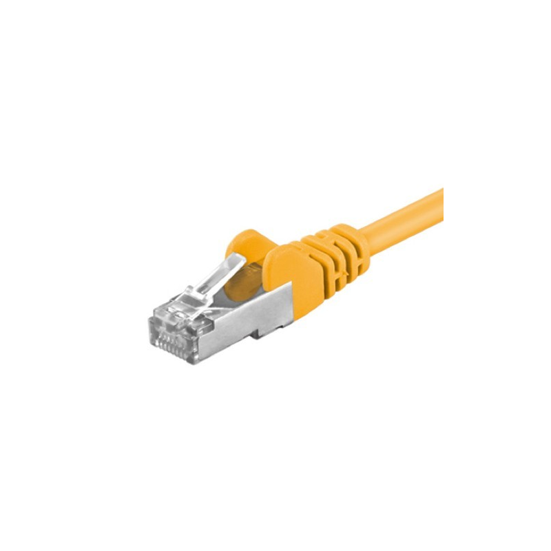 CAT5e FTP patchkabel 25m geel