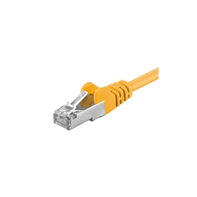 CAT5e FTP patchkabel 1,50m geel