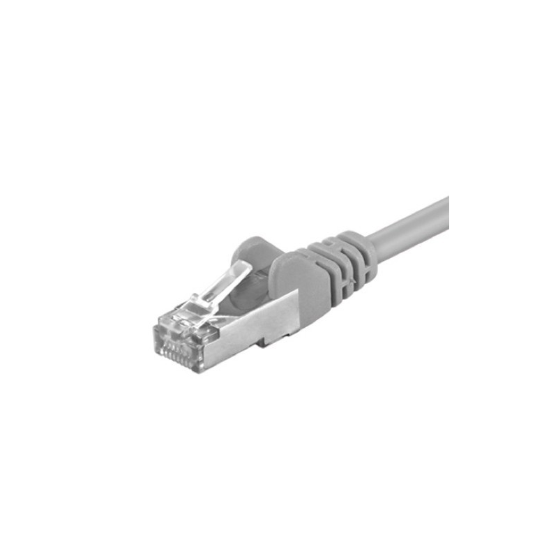 CAT5e FTP patchkabel 0,50m grijs 