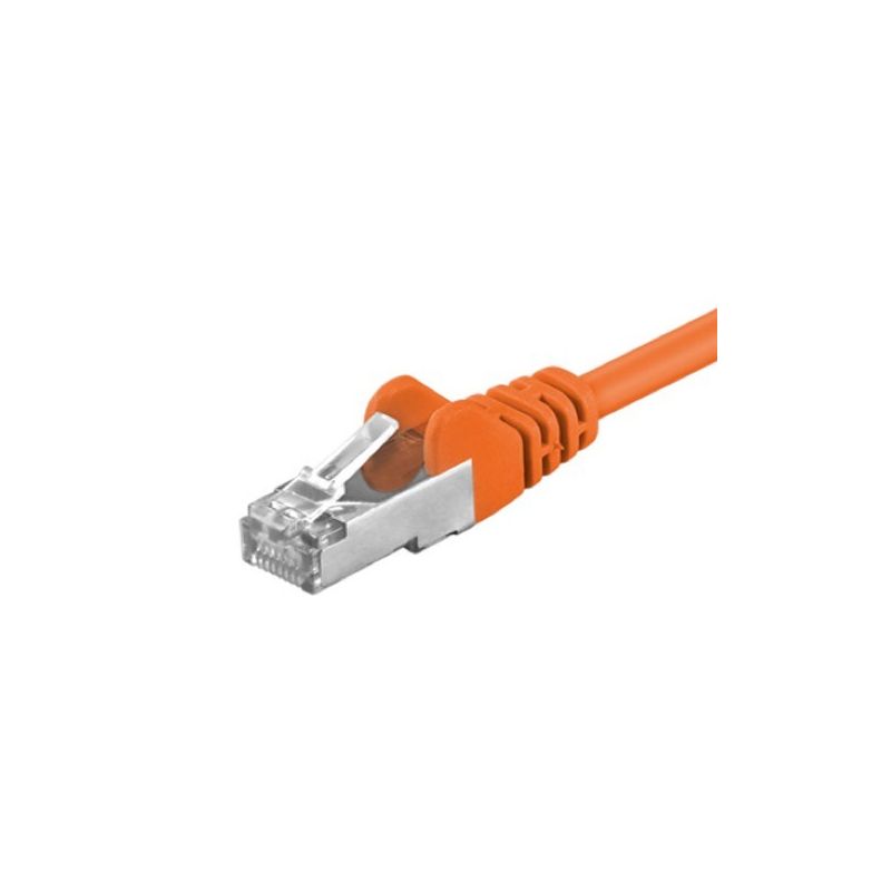 CAT5e FTP patchkabel 0,50m oranje