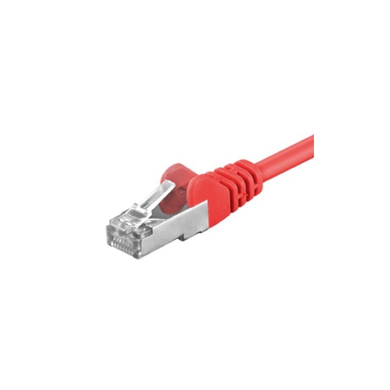 CAT5e FTP patchkabel 7,50m rood