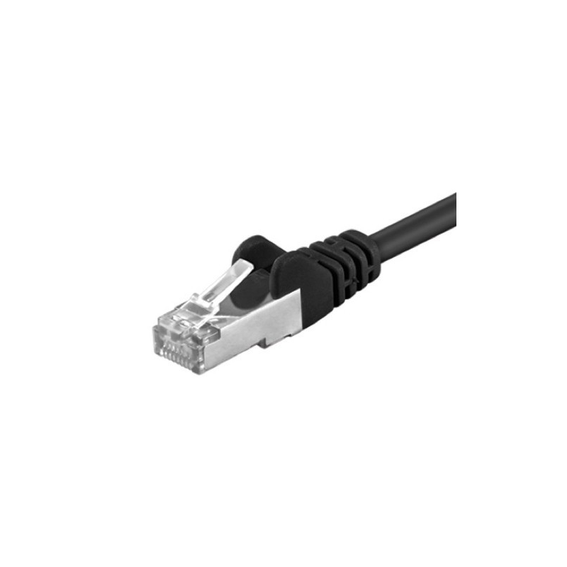 CAT5e FTP patchkabel 30m zwart