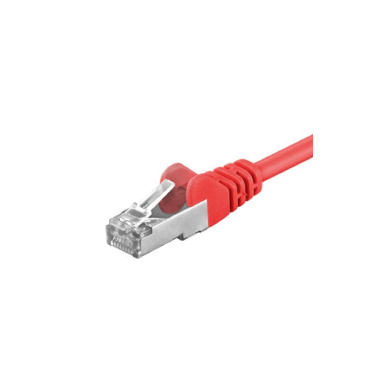 CAT5e FTP patchkabel 7,50m rood 