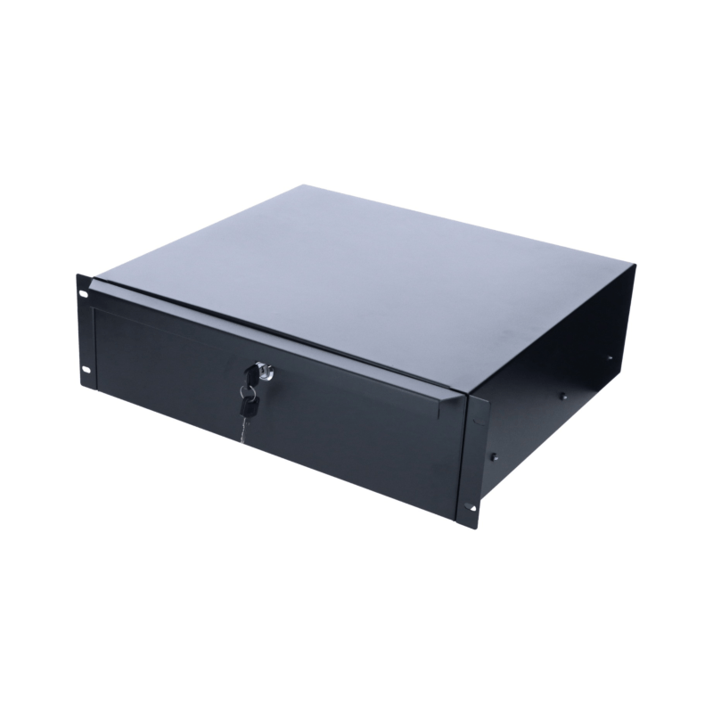 3U 19 inch afsluitbare lade