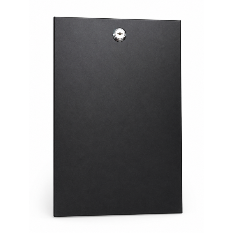 6U zijpaneel voor 10" serverkasten - 310mm diep met slot