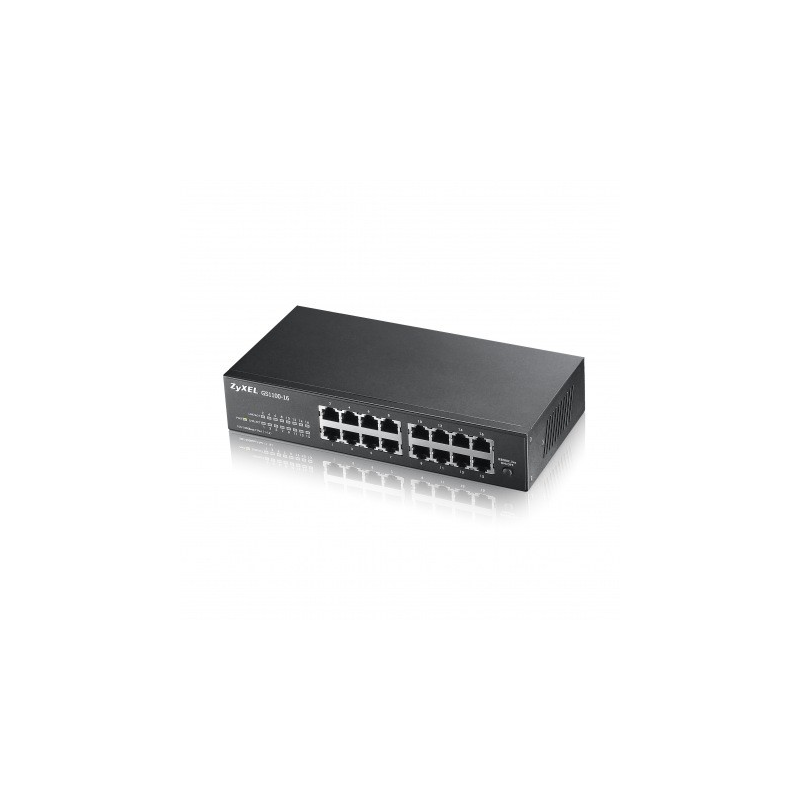 Zyxel 16-poorts GS1100 unmanaged switch
