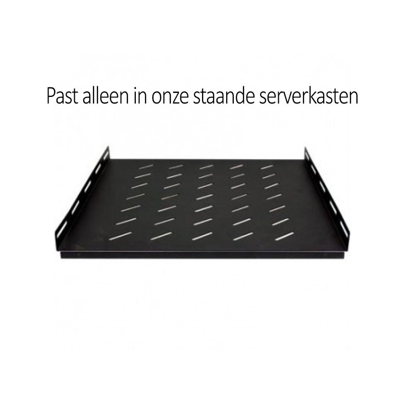 Zware lasten legbord voor 600mm diepe serverkast - 1U - 100kg